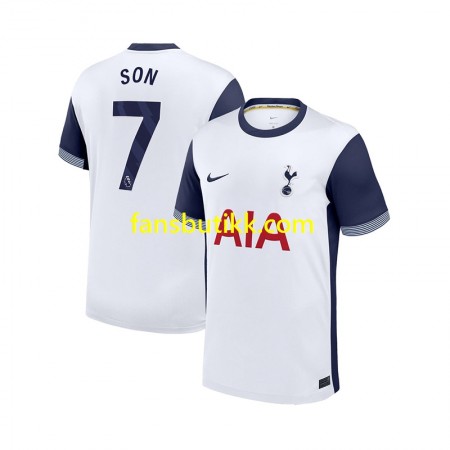 Fotballdrakt Tottenham Hotspur Son Heung-Min 7 Hjemmetrøye 2024-2025 Kortermet